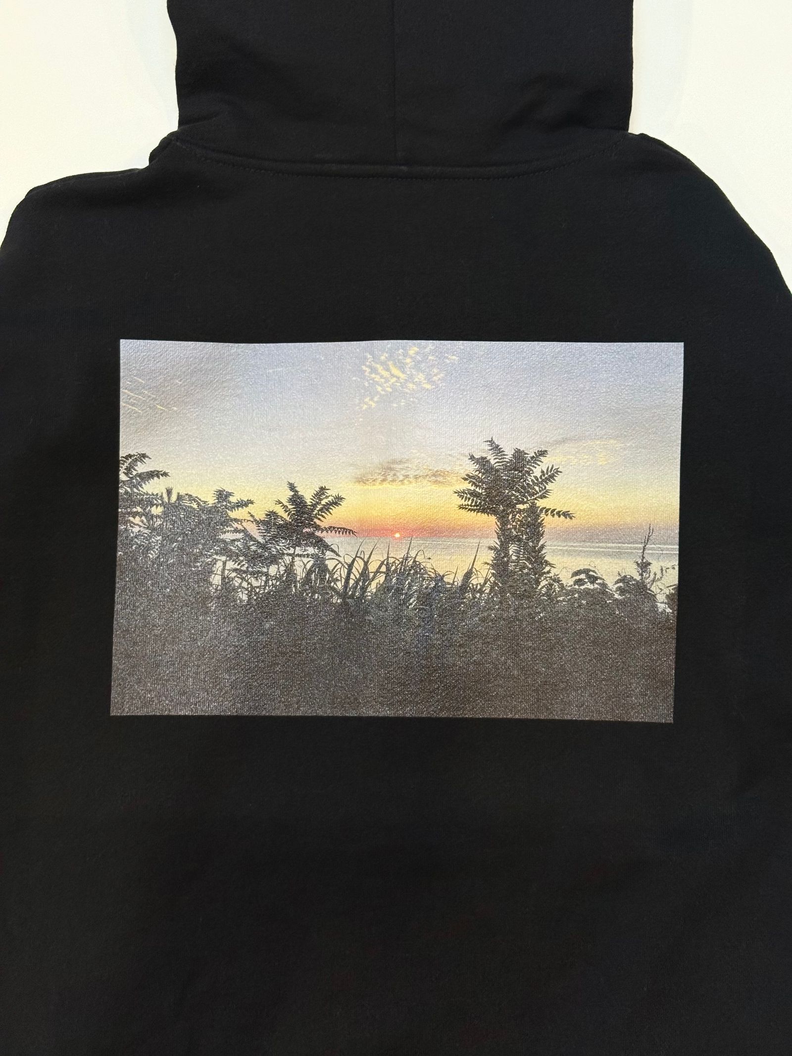 "ENCOUNTER" PHOTO FULL ZIP HOODIE (BLACK)