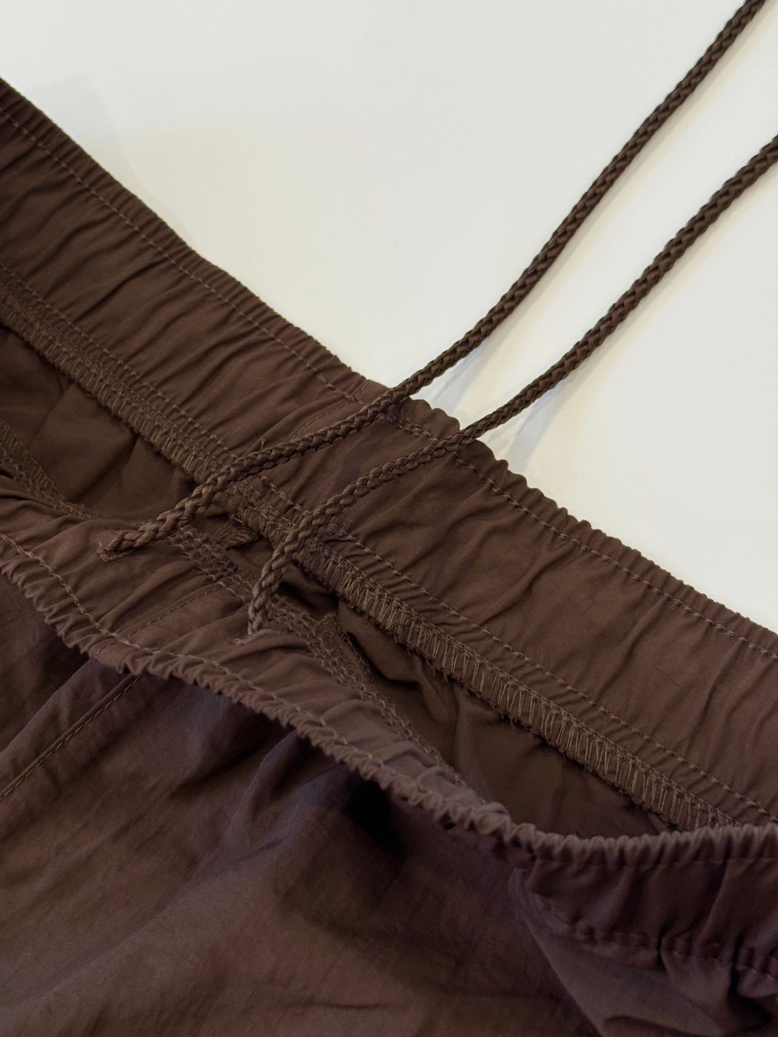 "IDATEN" NYLON ACTIVE PANTS (BROWN)