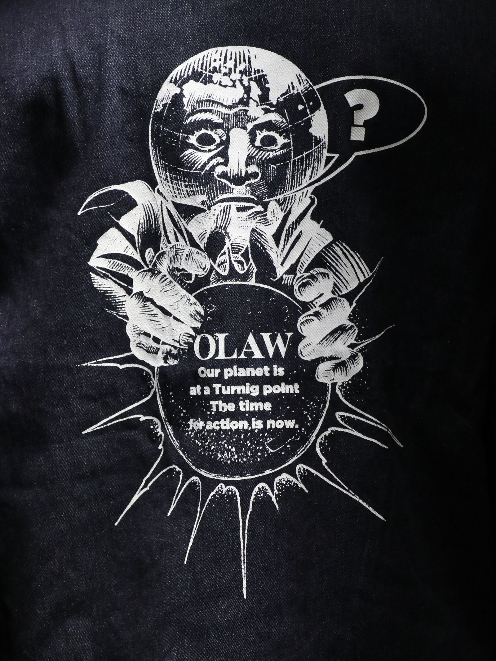 " change the world"デニムカバーオール / " change the world" DENIM COVERALL