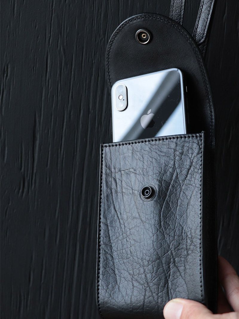 BLACK EYE HANDY BAG (MIDNIGHT BLACK)