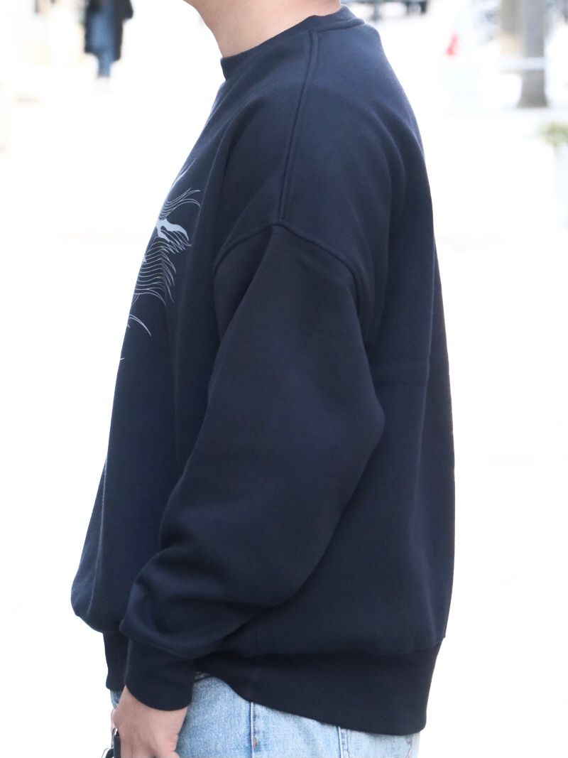 TRIVAL DRAGON SWEAT (NAVY)