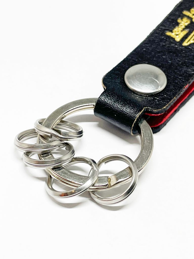 Lewis Leathers - LEWIS LEATHERS BELT LOOP KEYRING MK-1 (BLACK 