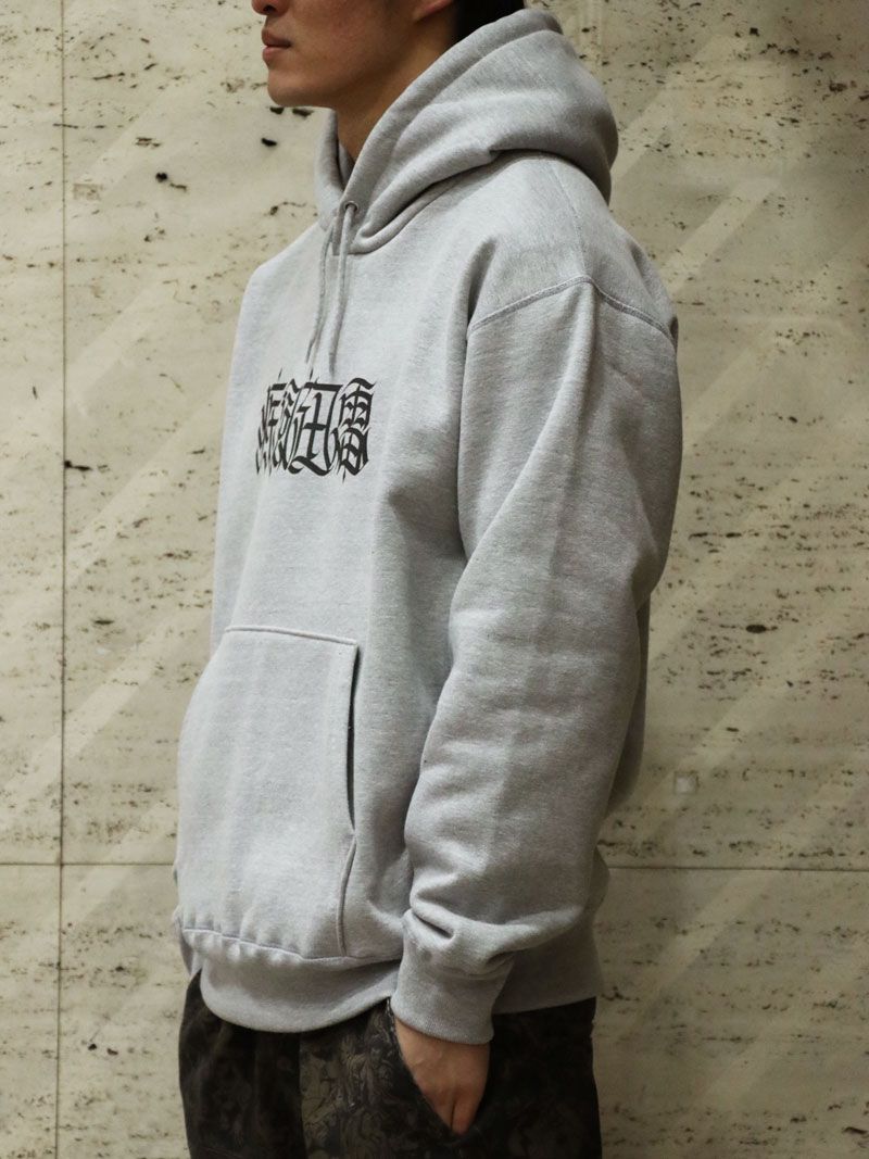 MOZYSKEY×SKANDA "疾風迅雷" PARKA (GRAY) / 別注パーカー (グレー)