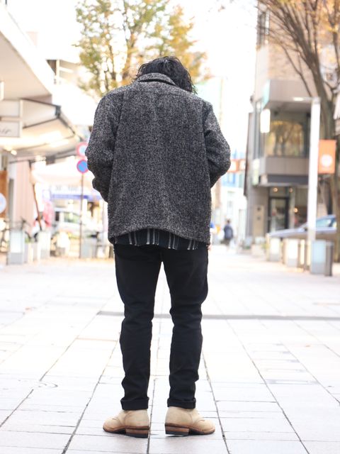 シャツ×シャツジャケット 少し落ち着いた大人コーデ