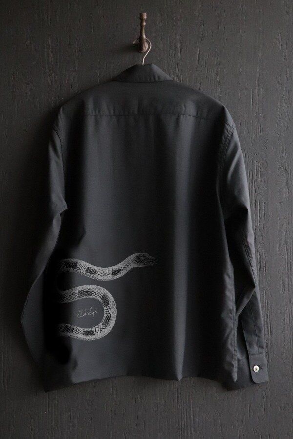 JONSTON SHIRTS "SERPENS" (MIDNIGHT BLACK)