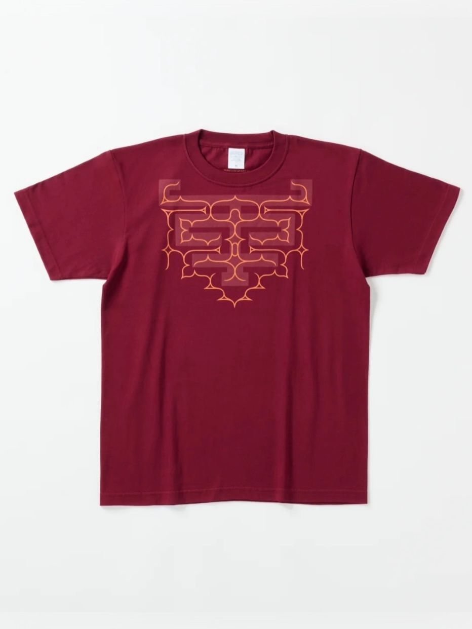 コットン厚手Tシャツ -apappo epuy- (BURGANDY)