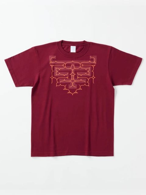 コットン厚手Tシャツ -apappo epuy- (BURGANDY)