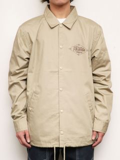 SKANDA ORIGNAL T/C コーチジャケット (ベージュ) / SKANDA ORIGNAL  T/C COACH JACKET (BEIGE)