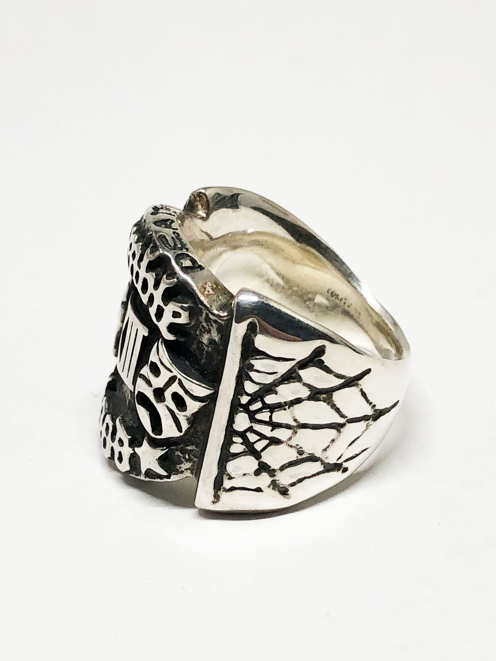 XIII&TWO FACE RING (SILVER925)