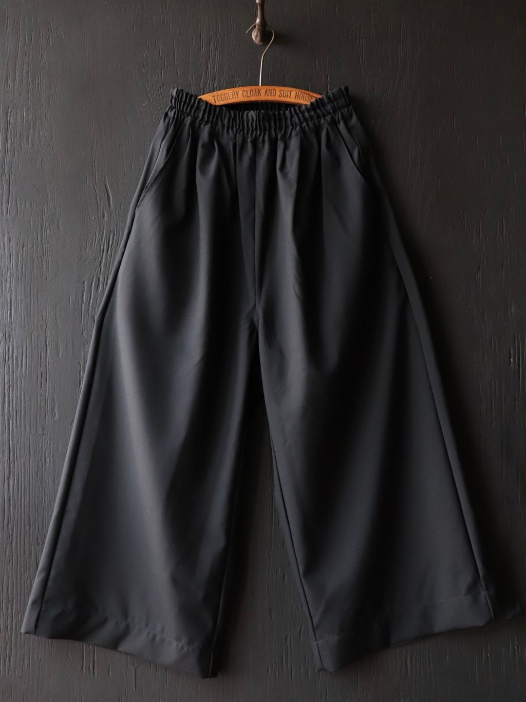 KYLE LAURENCE WIDE PANTS / MIDNIGHT BLACK
