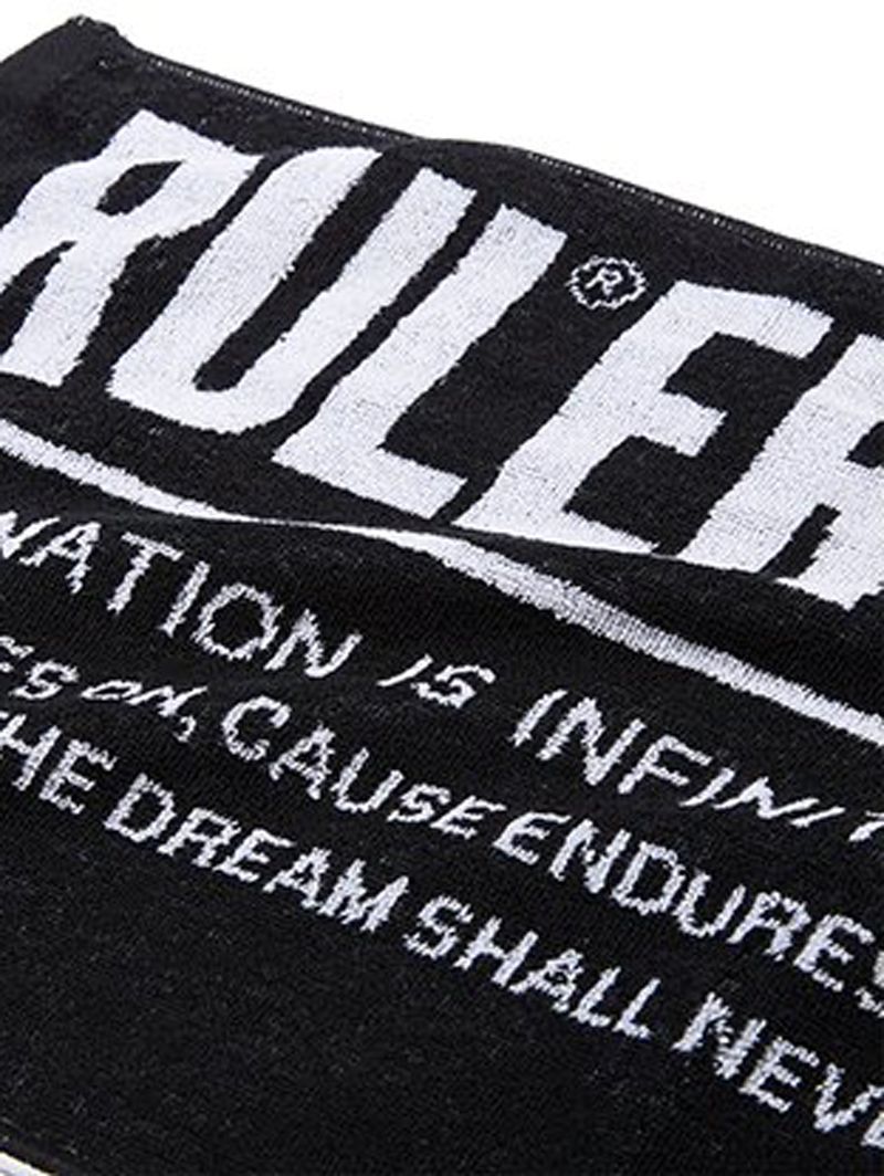 I.D. JACQUARD TOWEL (BLACK)