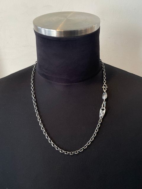 EL SOL y LA LUNA NECKLACE CHAIN 55cm (SILVER925)