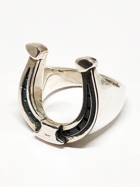 HORSESHOE RING (LARGE) (SILVER925)