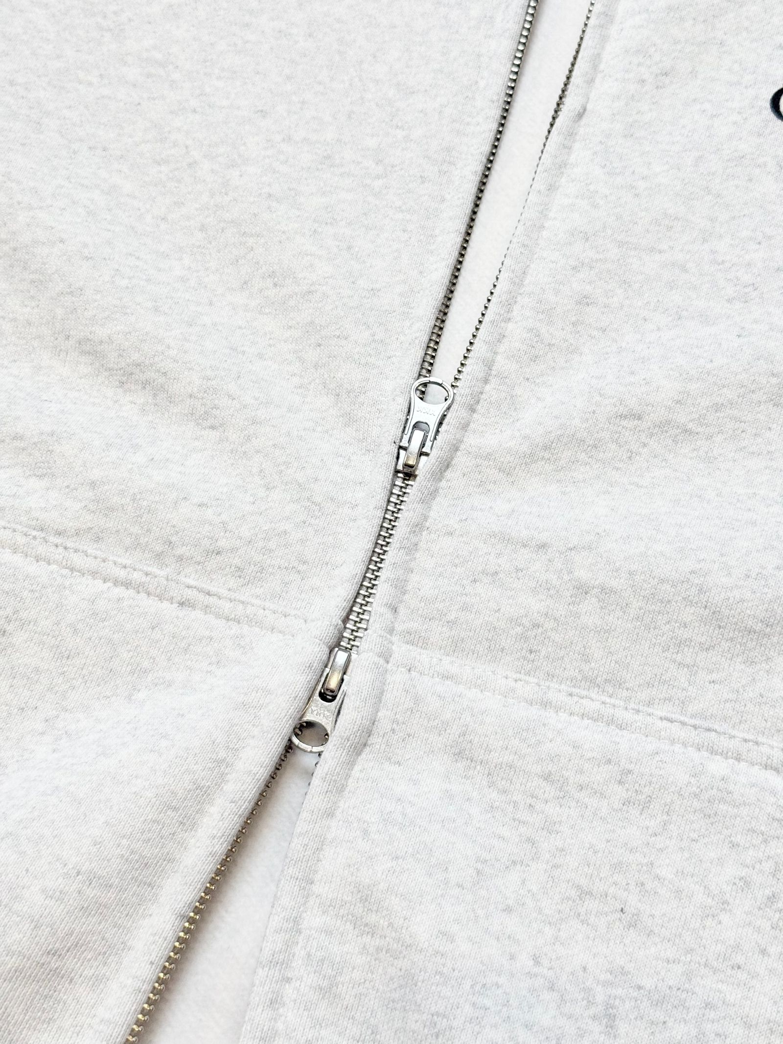 "ENCOUNTER" PHOTO FULL ZIP HOODIE (ASH GRAY)