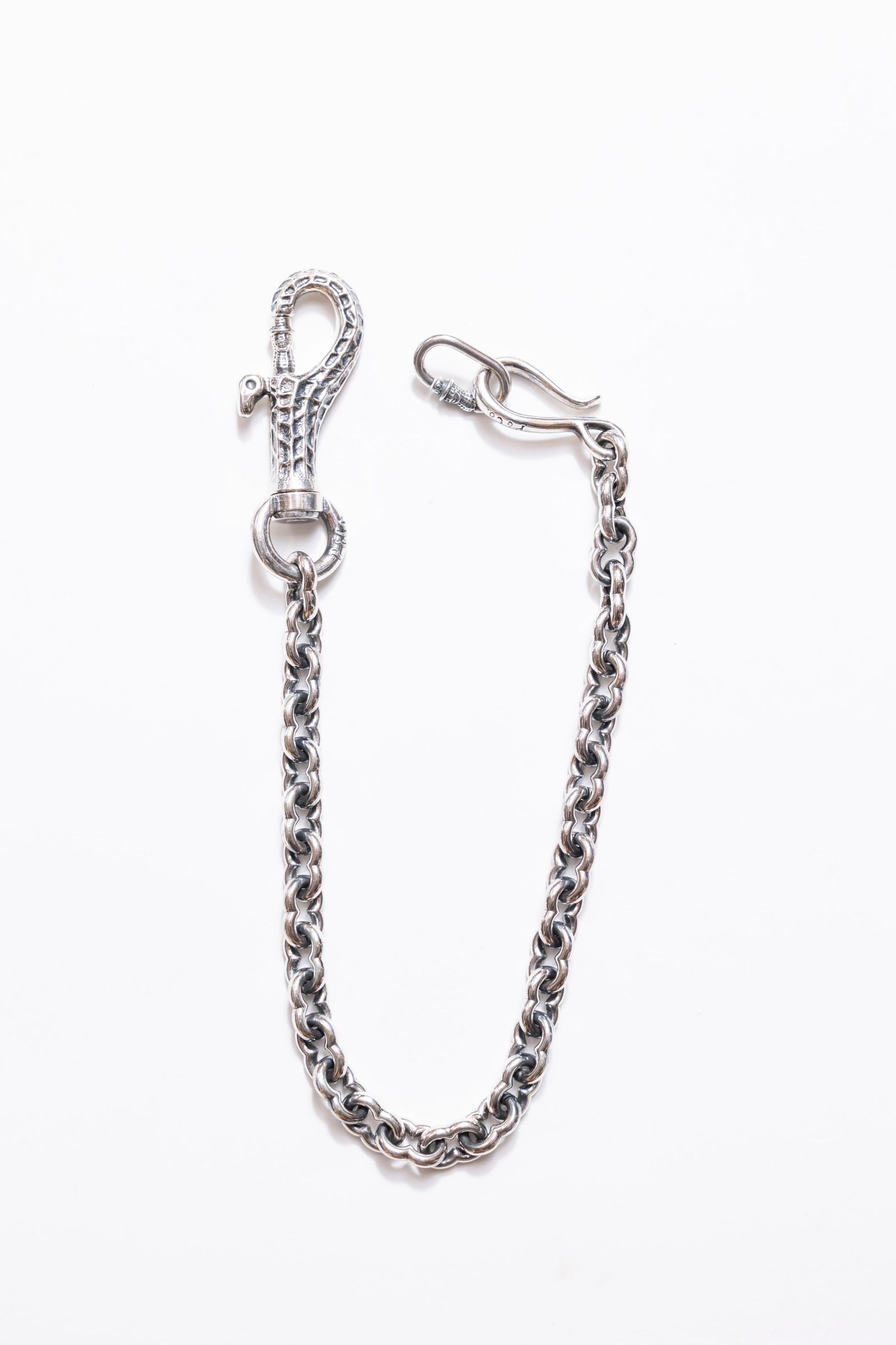 PEANUTS WALLET CHAIN plane （silver）