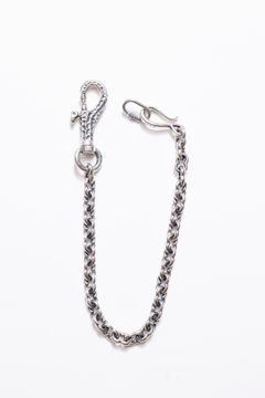 PEANUTS WALLET CHAIN plane （silver）