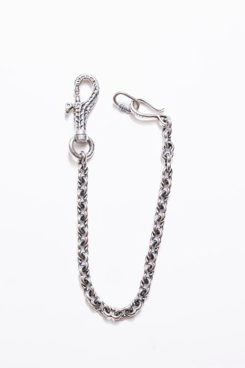 PEANUTS WALLET CHAIN plane （silver）