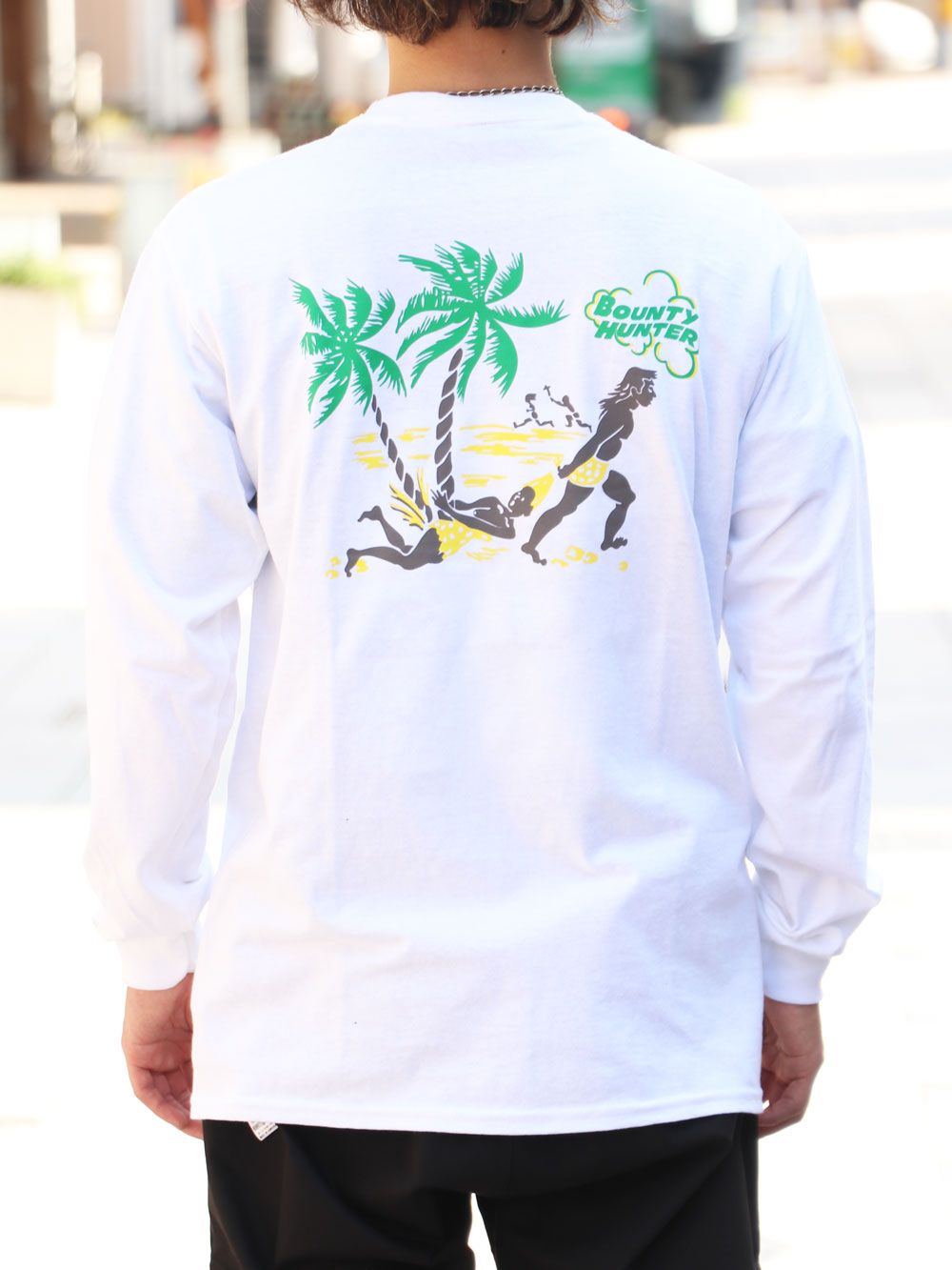 サマーマッドネス ロングスリーブTシャツ (ホワイト) / Summer Madness L/S Tee (WHITE)