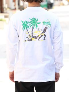 サマーマッドネス ロングスリーブTシャツ (ホワイト) / Summer Madness L/S Tee (WHITE)
