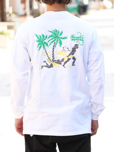 サマーマッドネス ロングスリーブTシャツ (ホワイト) / Summer Madness L/S Tee (WHITE)