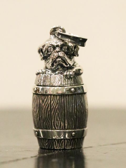 BULL BOTTLE (SILVER925/STONE)