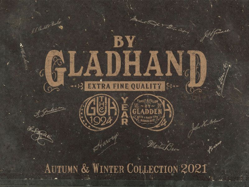 GLAD HAND 2021 AW COLLECTION RESEVATION START !!!!!