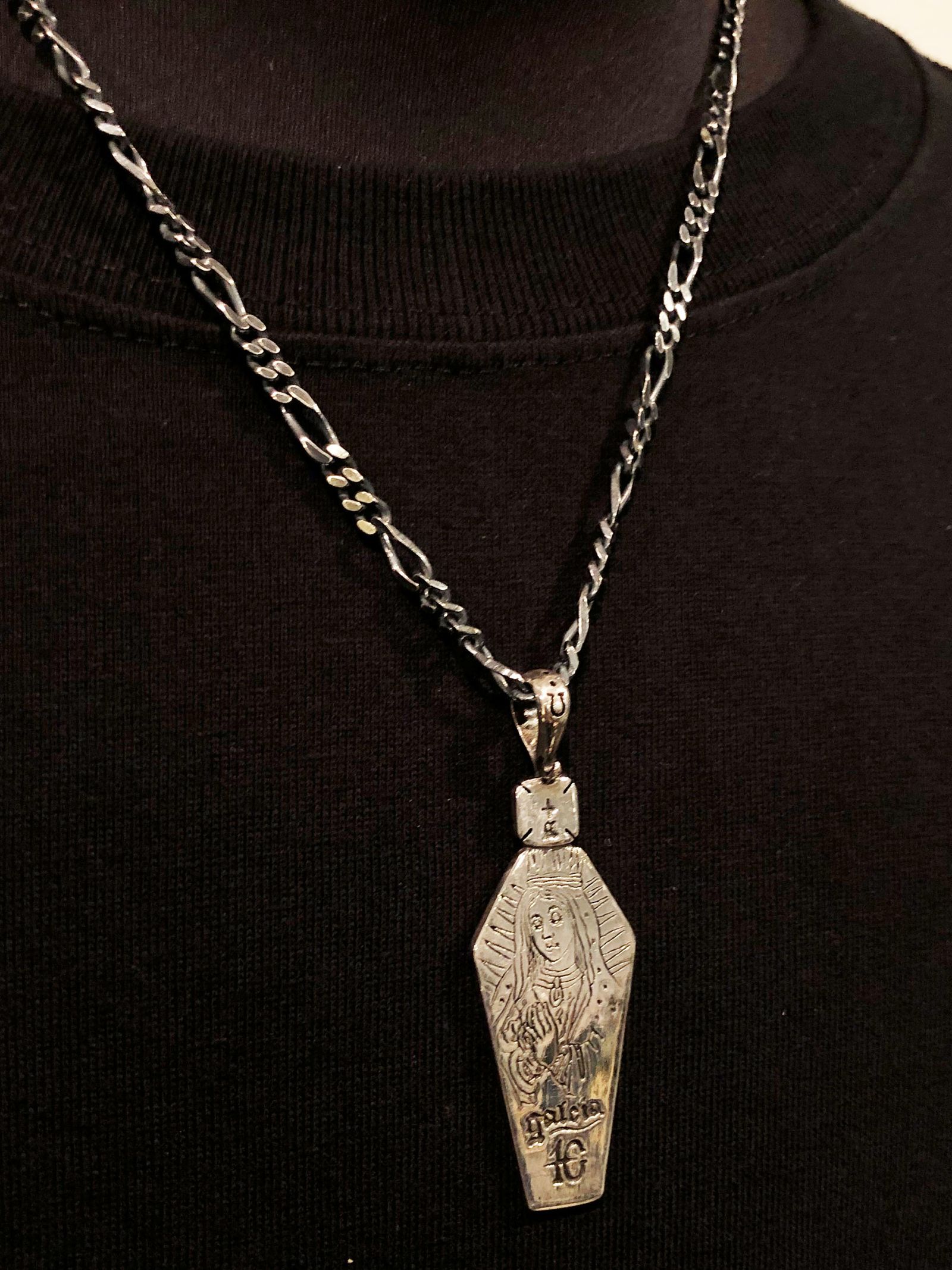 CFFIN &SWALLOW NECKTOP (SILVER925)