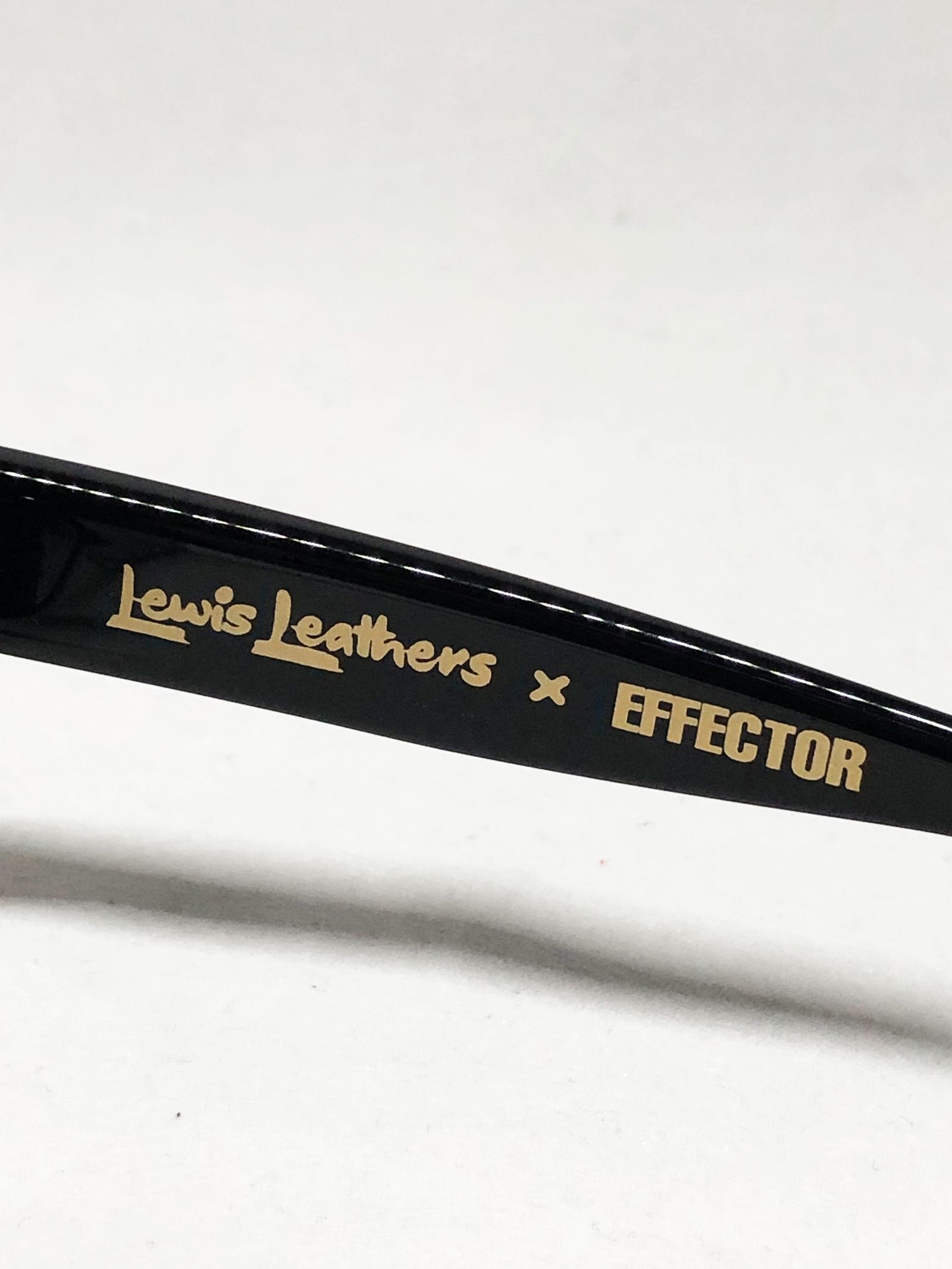 【即日発送可能】EFFECTOR × LEWIS LEATHERS / BUD GANZ SILVER HINGES (SMOKE LENS)