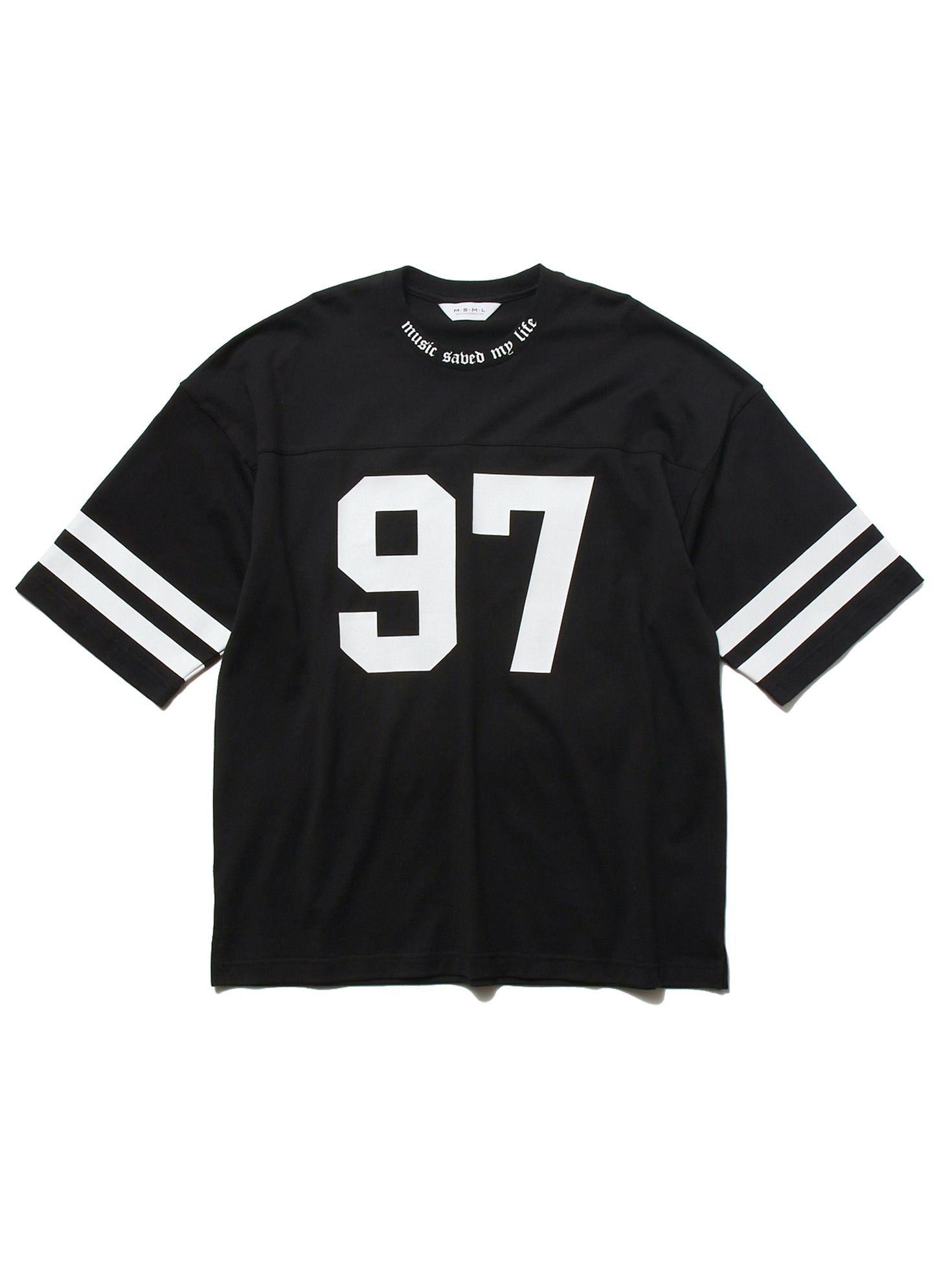 フットボールビック Tシャツ (ブラック) / FOOTBALL BIG TEE (BLACK)