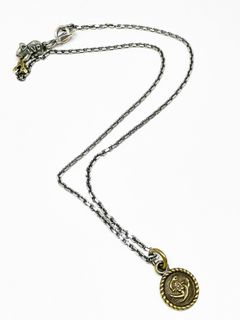 LVC x SKANDA MEDAK NECKLACE (SILVER925×BRASS)