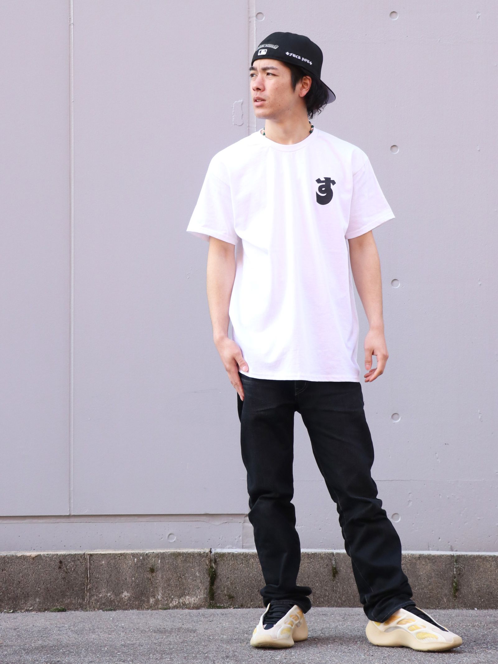 "達磨" S/S TEE (WHITE)