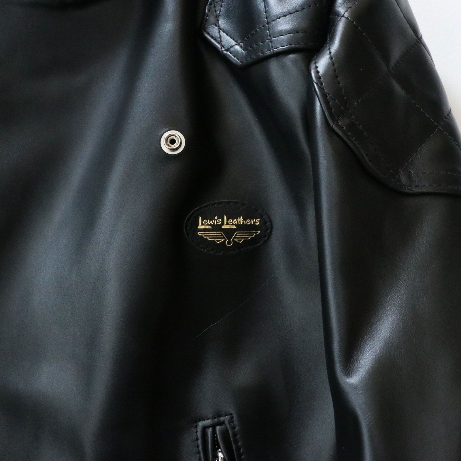 【即日発送可能】#445T SUPER MONZA TIGHT FIT / BLACK HORSE HIDE / 38inch