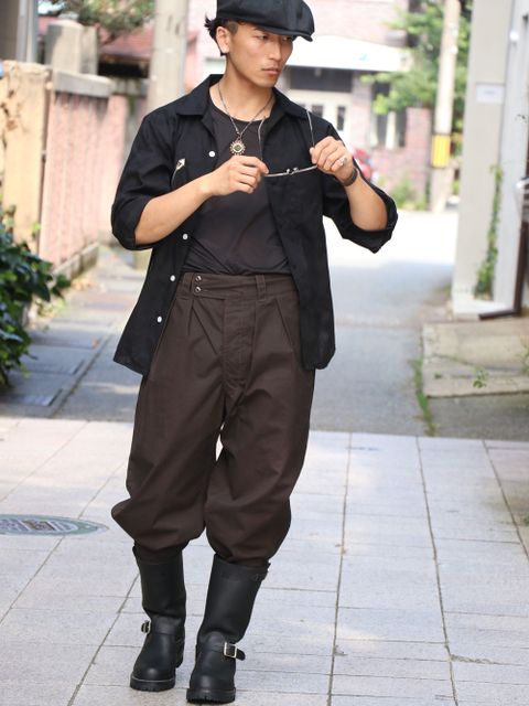 少し秋を見据えて、、WESCO BOOTS をと取り込んだコーデ