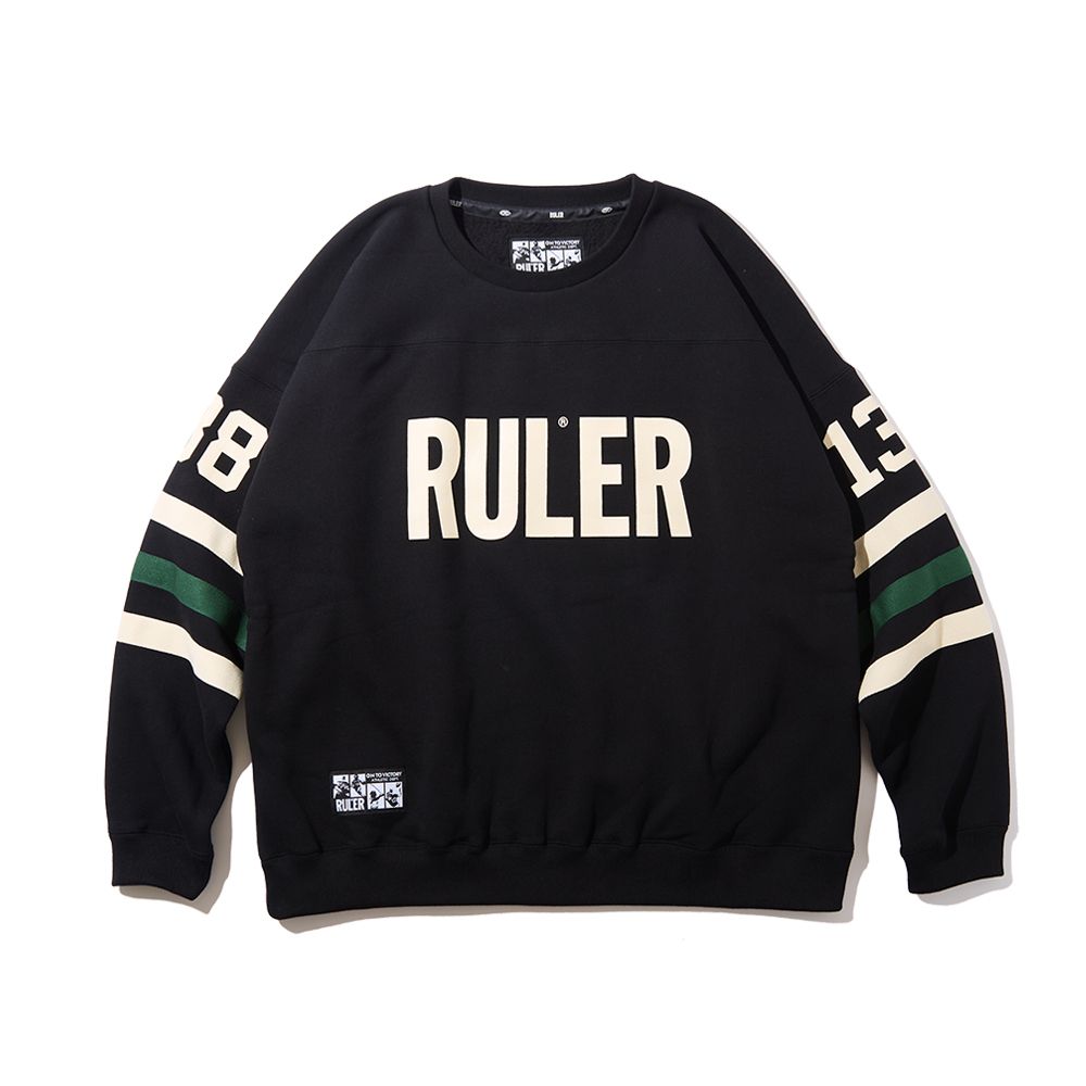 ICON FOOTBALL SWEATSHIRT (BLACK)