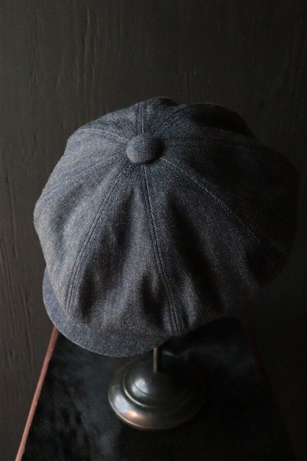 10.5OZ DOCKERY CASQUETTE / DARK INDIGO