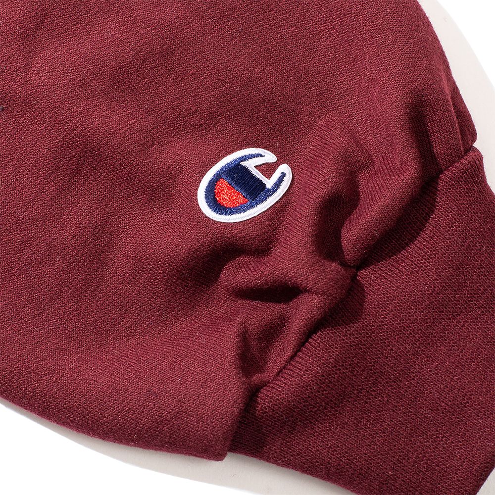 【限定発売】SKANDA LTD.W-NAME CP 9OZ.SWAETSHIRT (BURGUNDY)