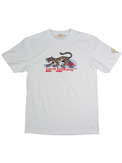 "PROWLING TIGER" T-SHIRTS (WHITE)