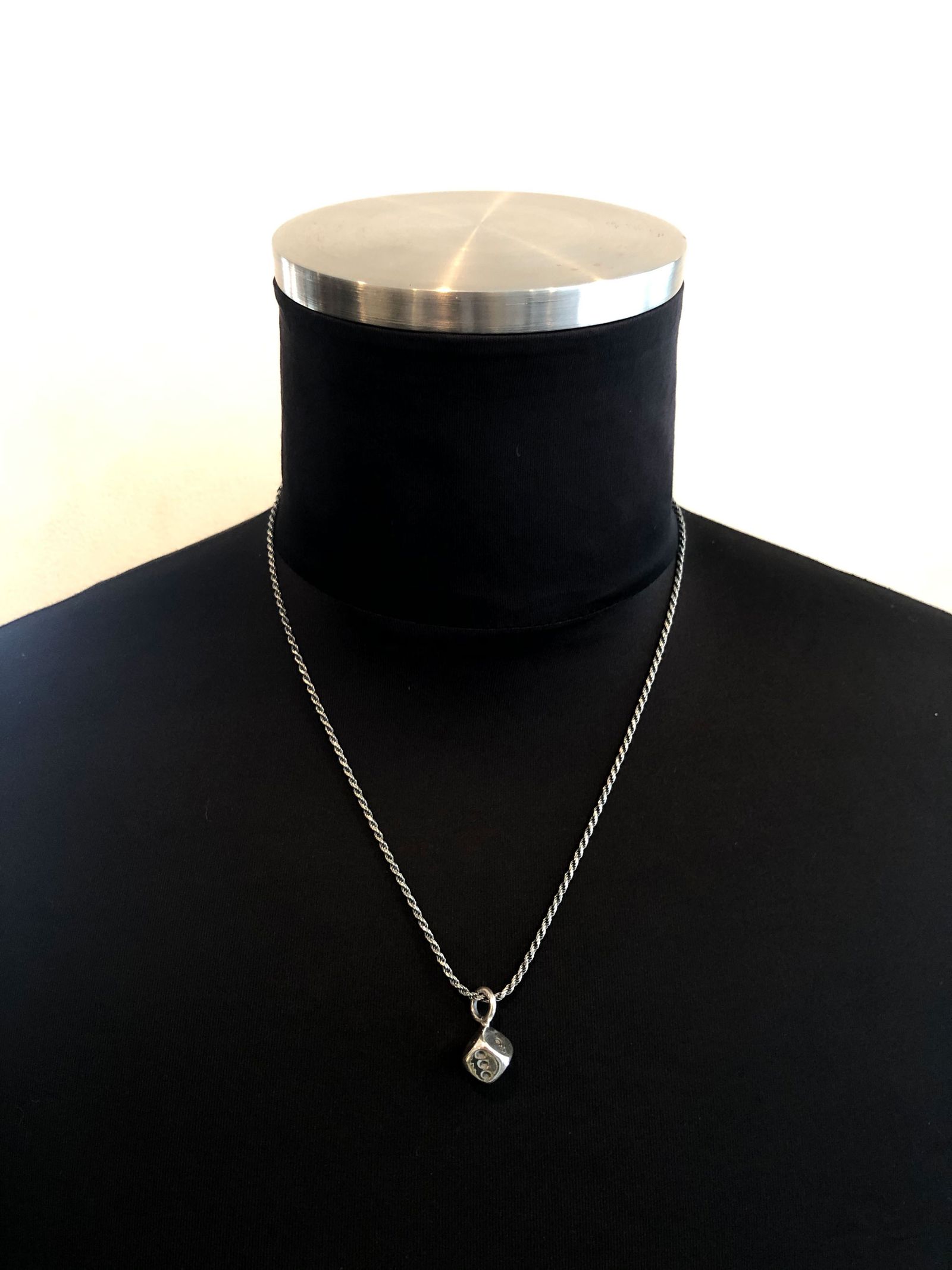 SMALL SIZE DICE NECKTOP (SILVER925)