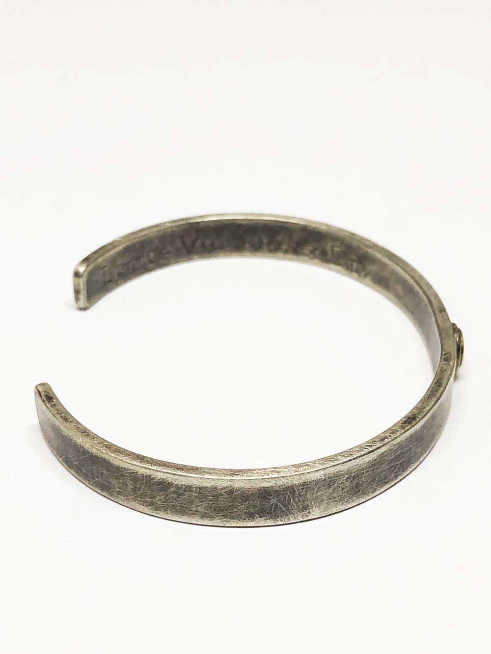 スモール ピース バングル (銀 x 金) / SMALL PEACE BANGLE (SILVER925 x k18 GOLD)