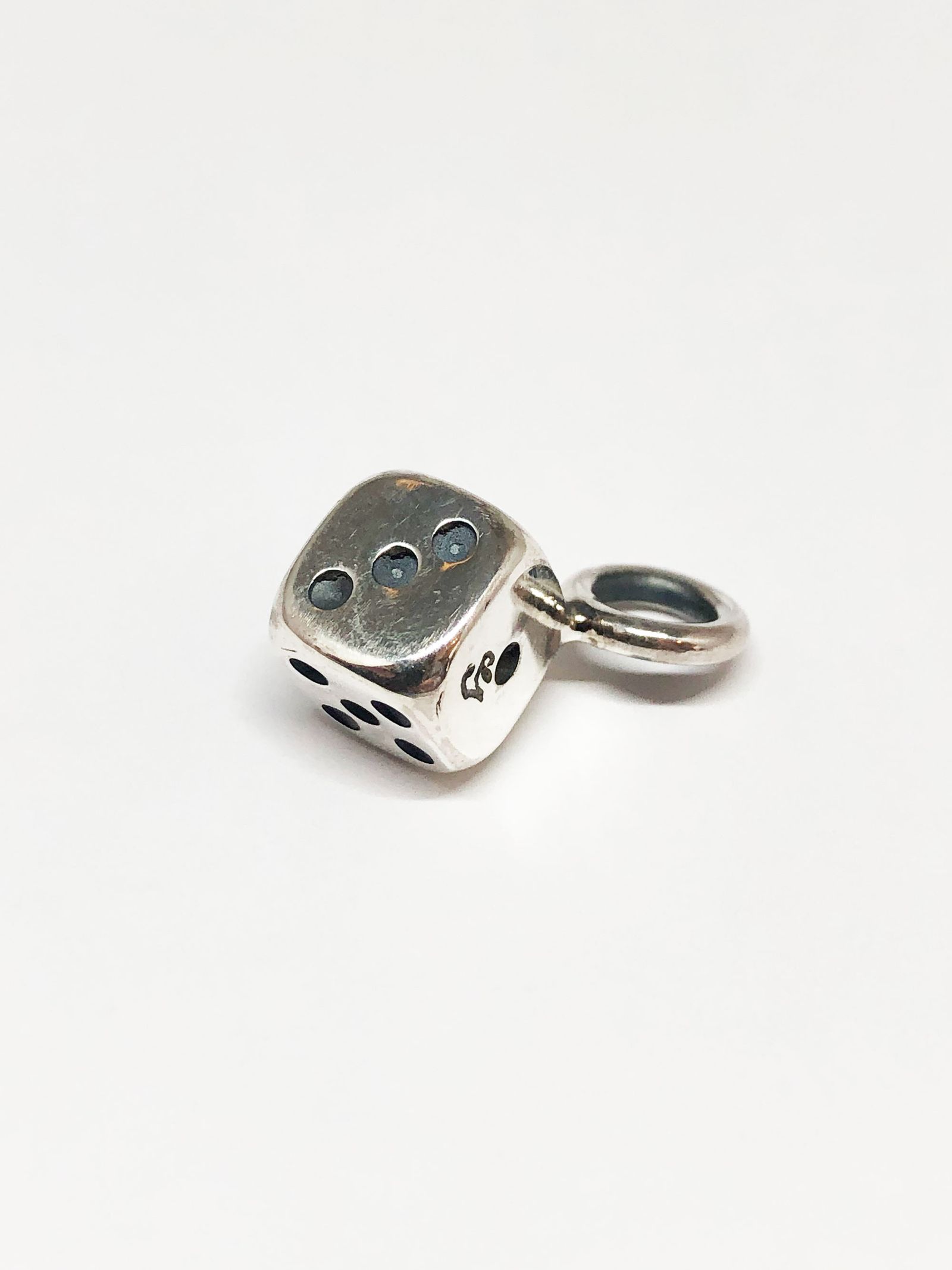 SMALL SIZE DICE NECKTOP (SILVER925)
