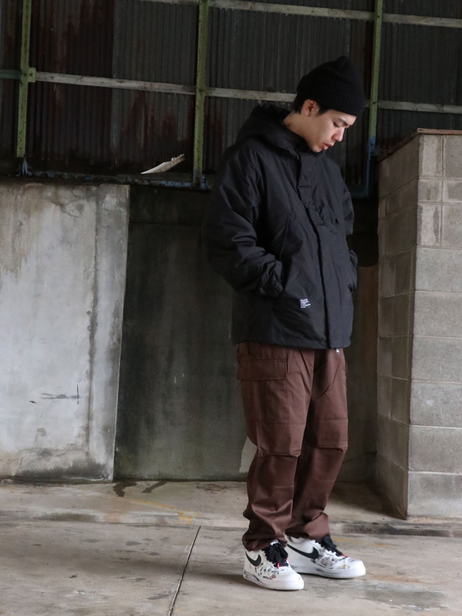 SKANDA REFLECTIVE WARM SHELL JACKET (BLACK)
