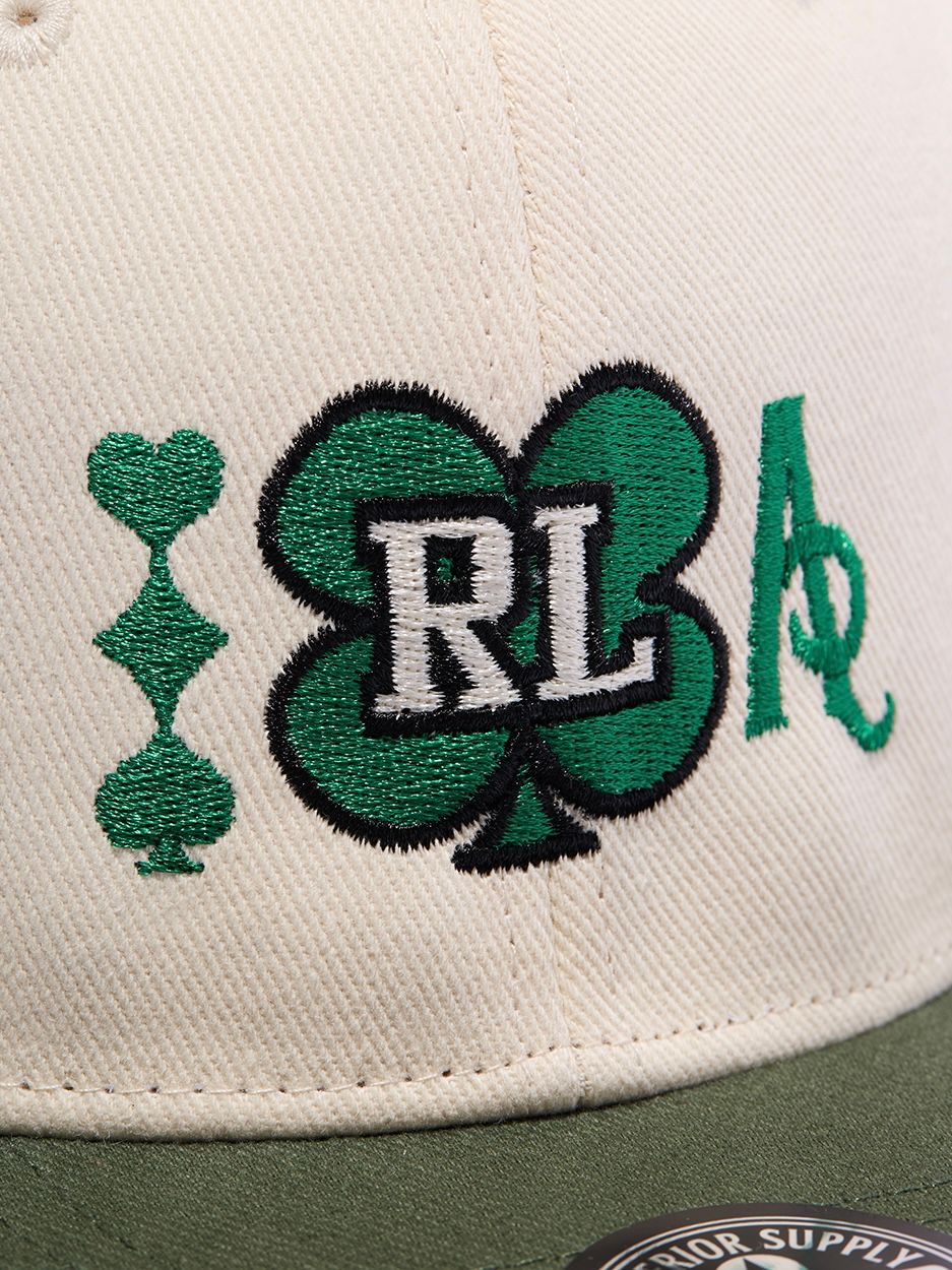 ACE OF CRUBS 6PANEL SBC (WHITE/GREEN , WHITE/BLACK)