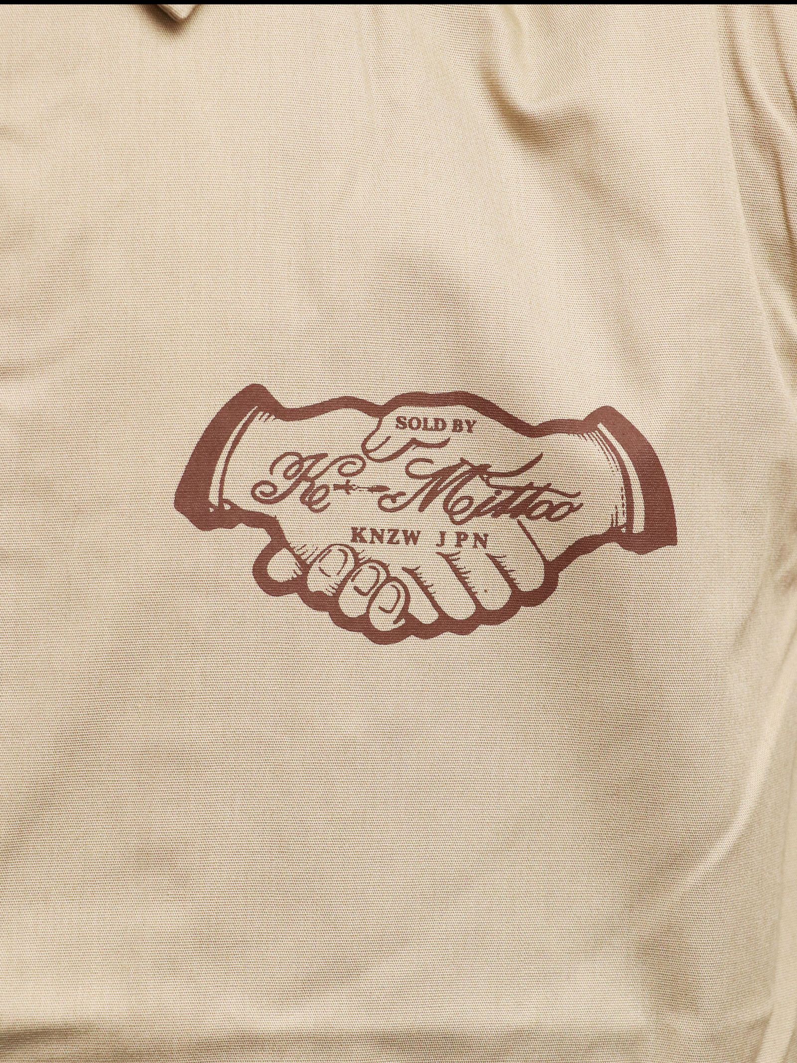 SKANDA ORIGNAL T/C コーチジャケット (ベージュ) / SKANDA ORIGNAL  T/C COACH JACKET (BEIGE)