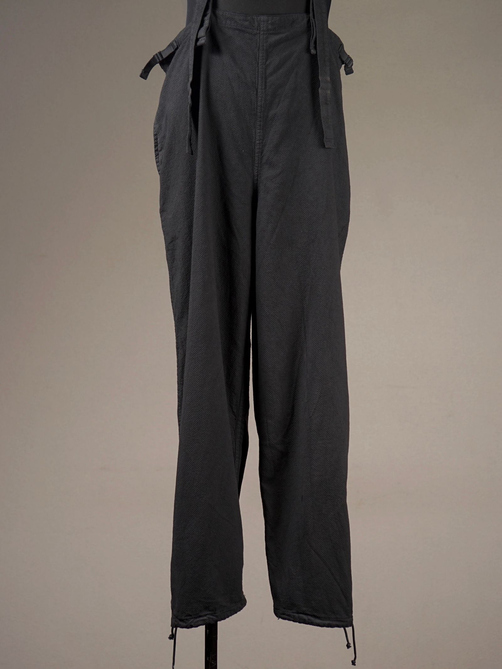 GLAD RAW PHOENIX - TAP TROUSERS (BLACK)