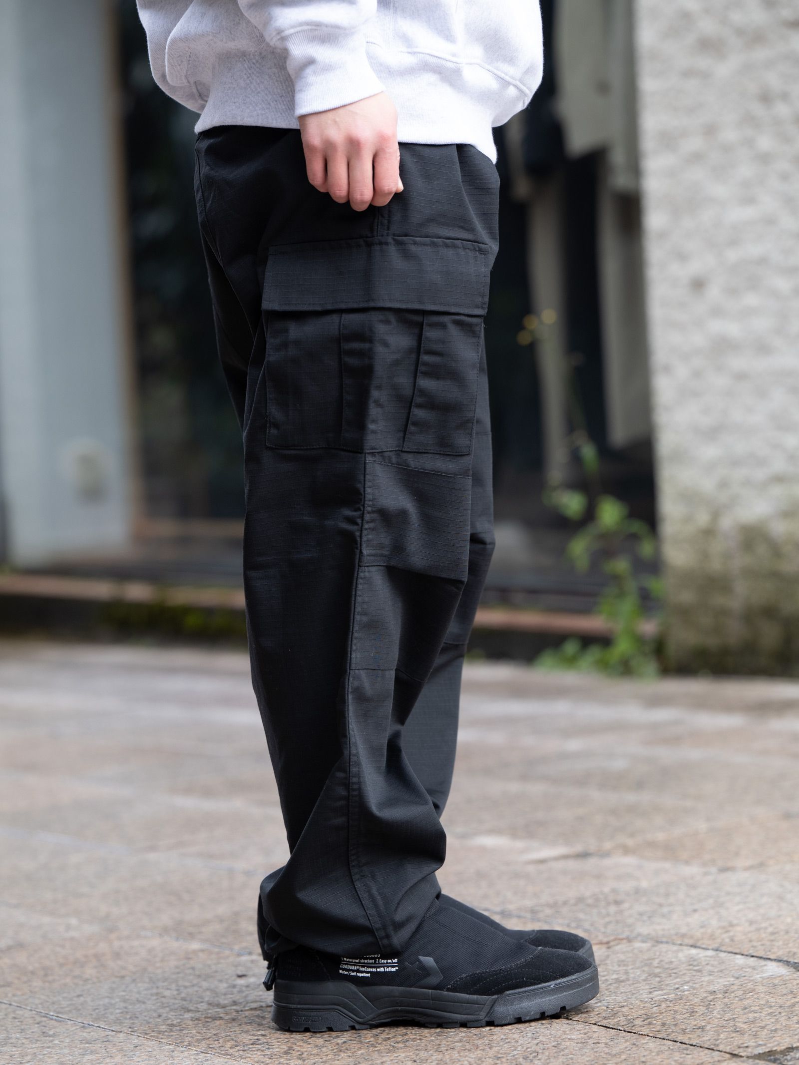 リップストップ BDU パンツ (ブラック) / RIPSTOP BDU PANTS (BLACK)