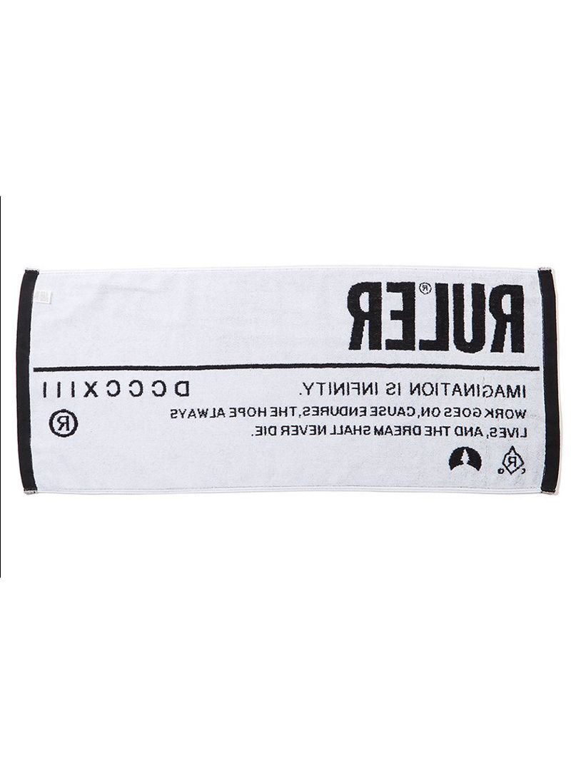 I.D. JACQUARD TOWEL (BLACK)