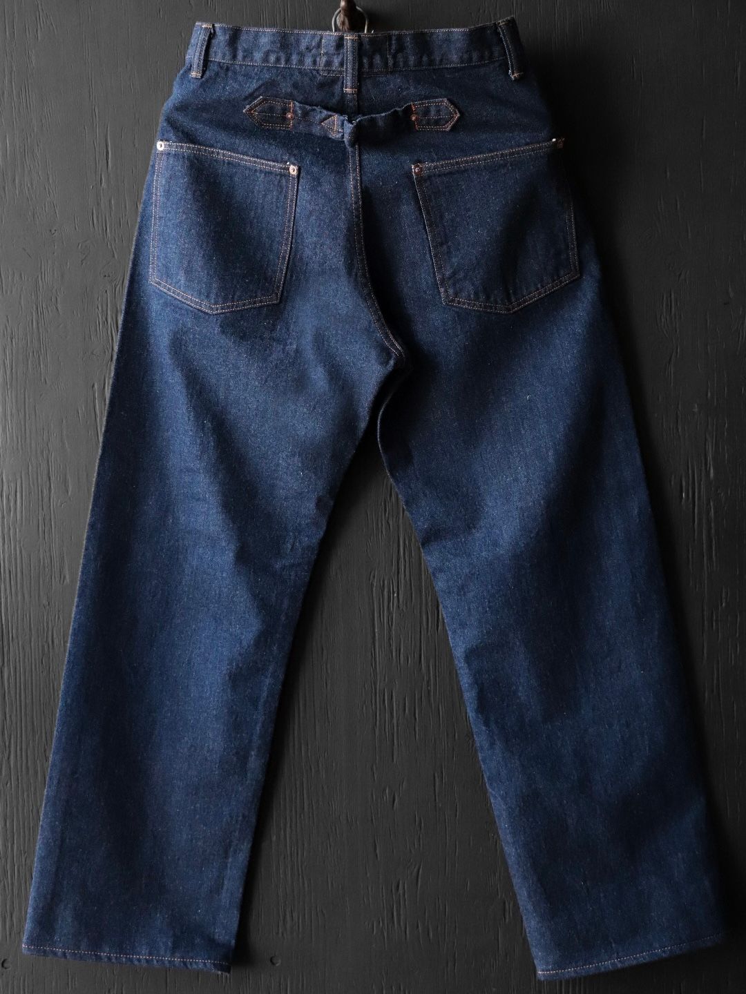 1920s 9oz DEATH VALLEY WAIST-OVERALLS (DARK INDIGO)