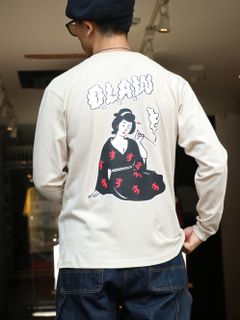 "S"LADY L/S TEE（ストーン）