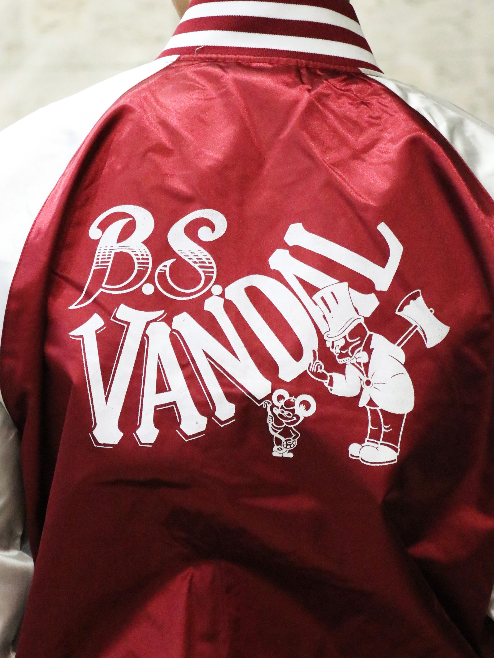 オリジナル スタジアムジャンパー " BS,VANDAL"