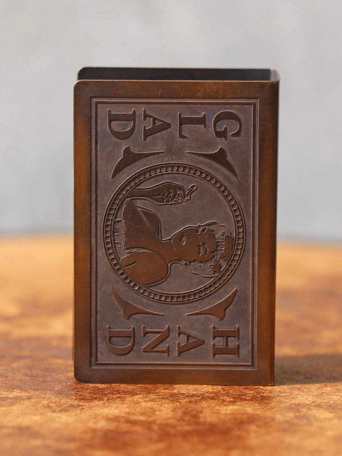 Matchbox Holder "A" (Lady)